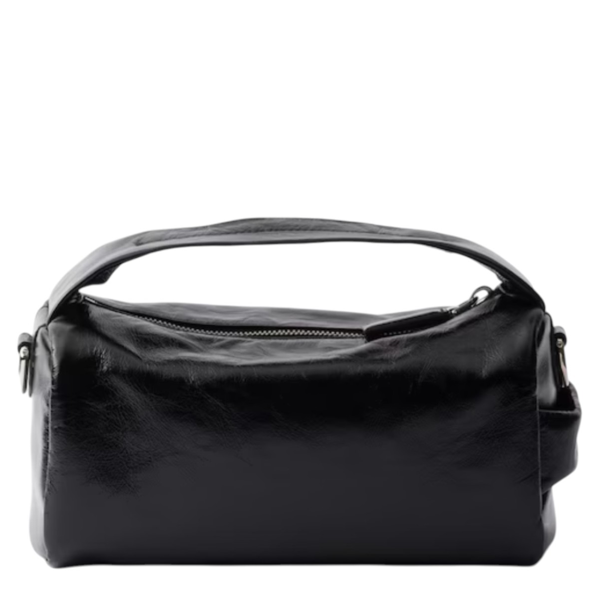 Black Leather Shoulder Bag