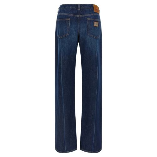 Blue Stretch Trompe LOeil Jeans