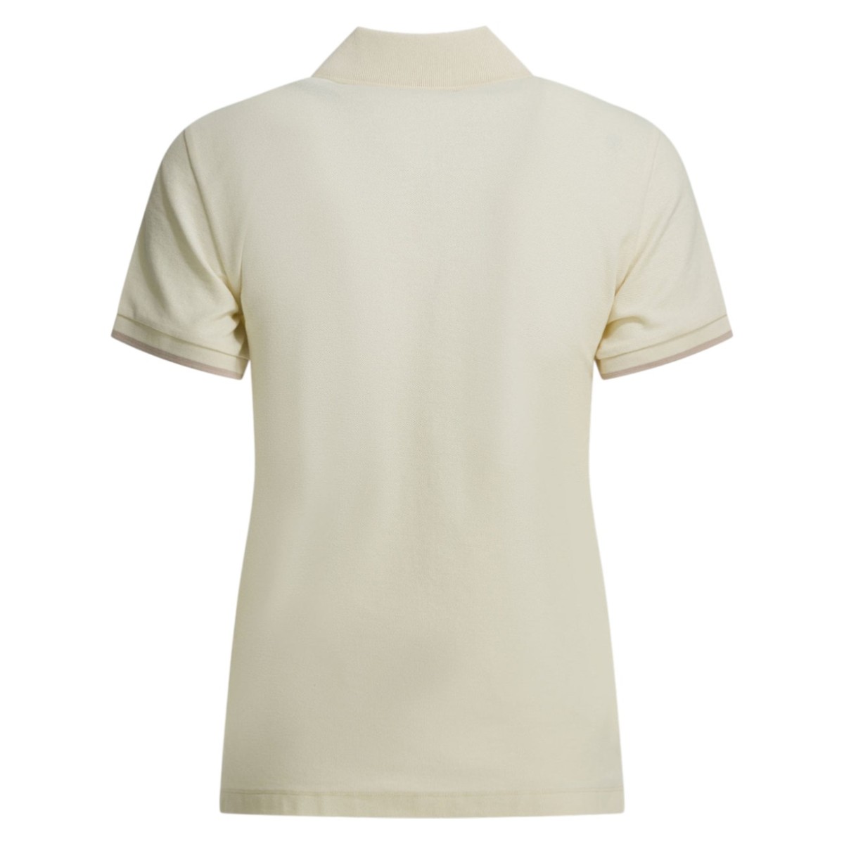 White Cotton Polo Shirt