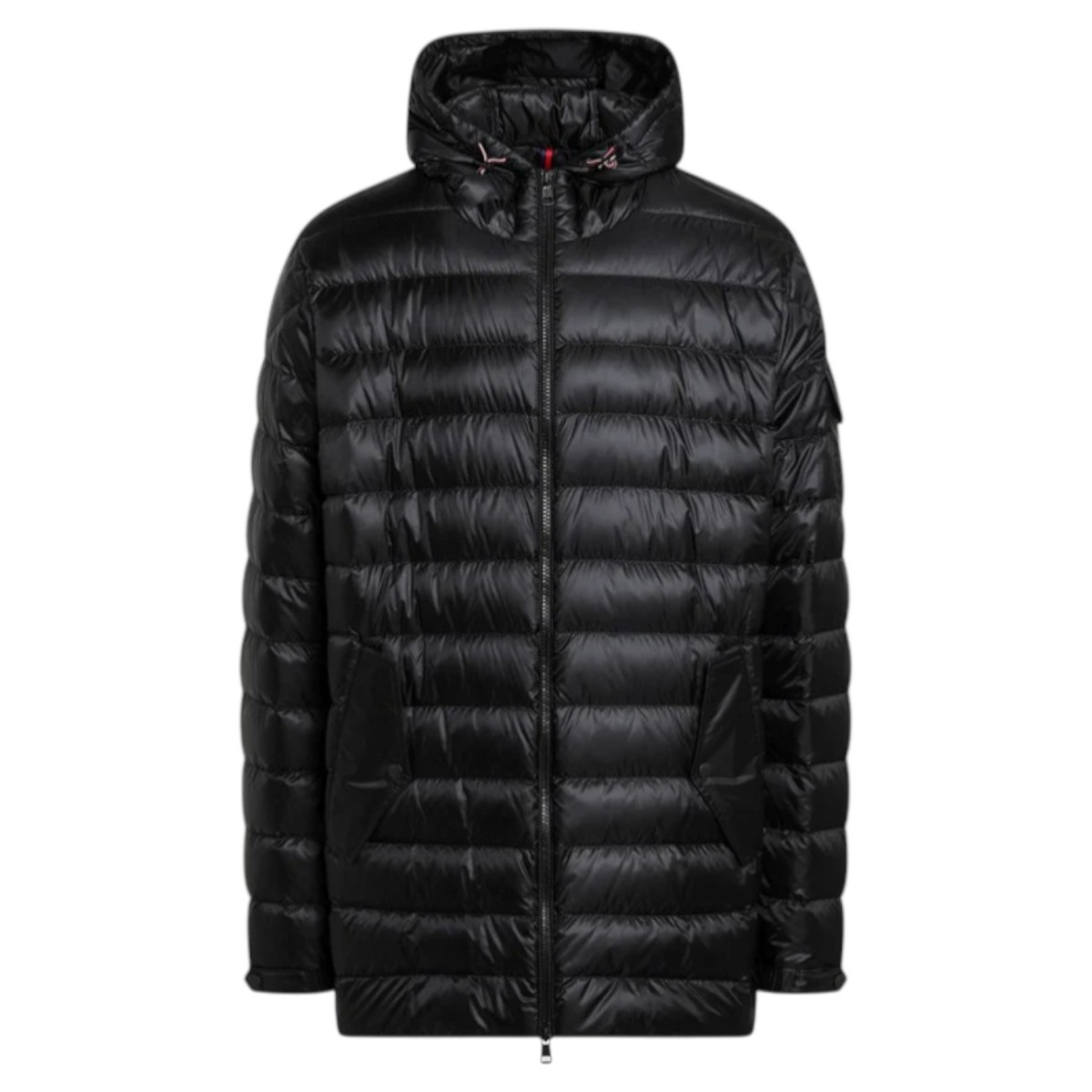 Oahu Black Quilted Parka