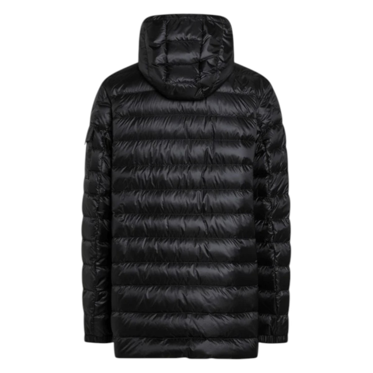 Oahu Black Quilted Parka