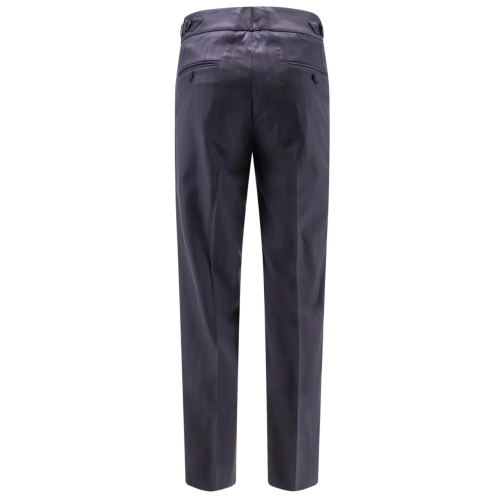 Pinstripe Virgin Wool Trousers 2