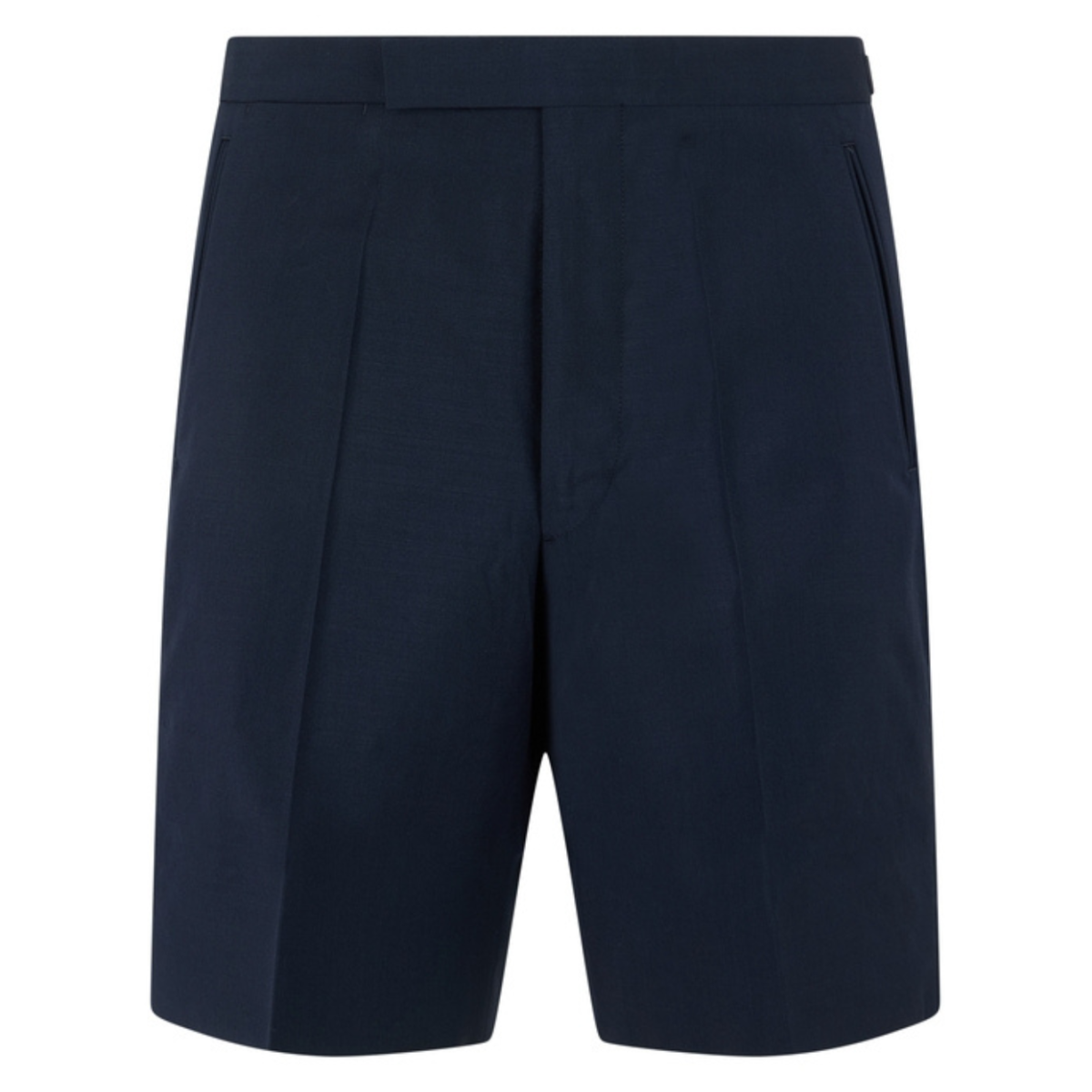 Navy Blue Tailored Shorts