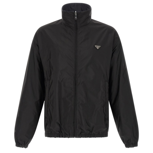 Black Re-Nylon Reversible Jacket