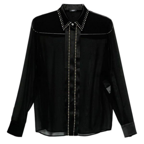Black Studded Shirt