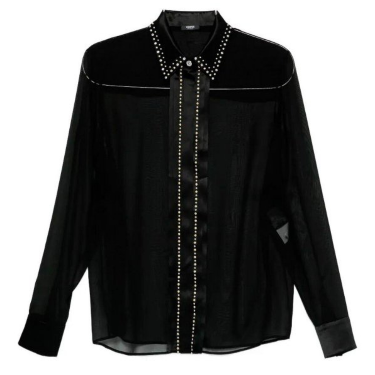 Black Studded Shirt