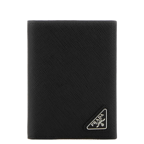 Black Saffiano Leather Card Holder