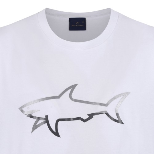 White Graphic Print T-Shirt