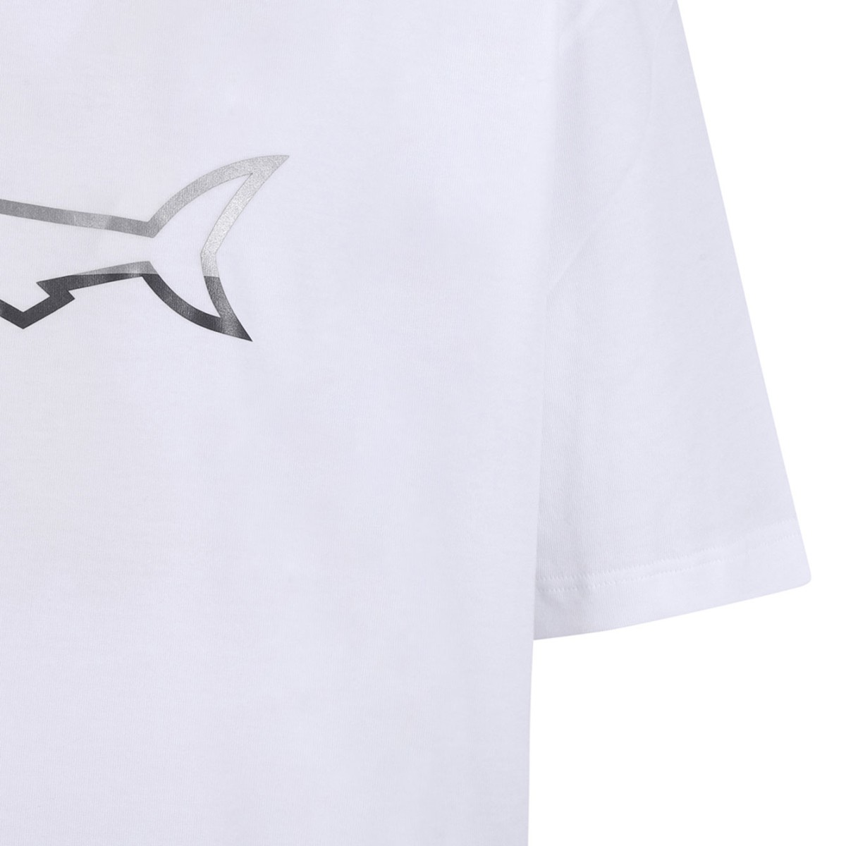 White Graphic Print T-Shirt