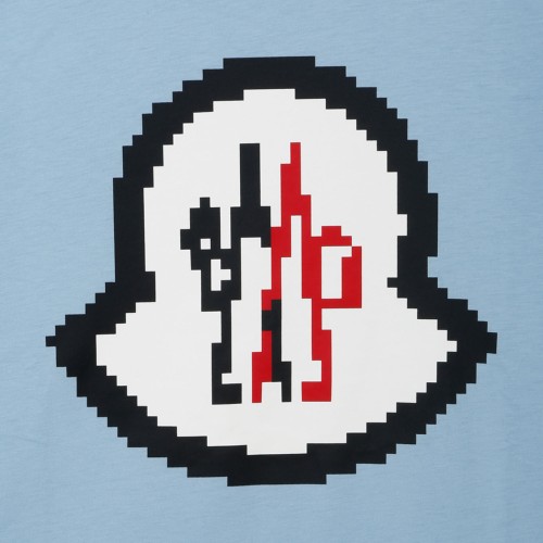 Blue Basketball Print T-Shirt