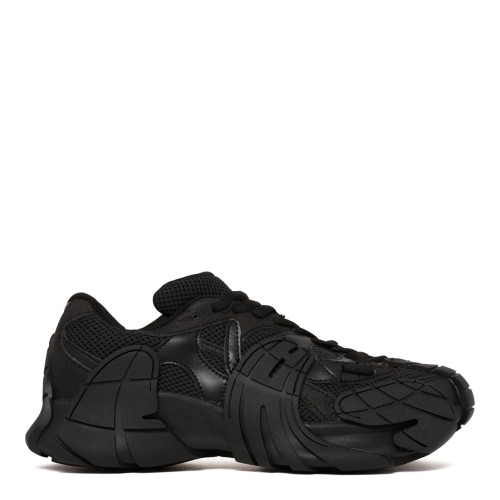 Black Tormenta Sneakers With Inserts