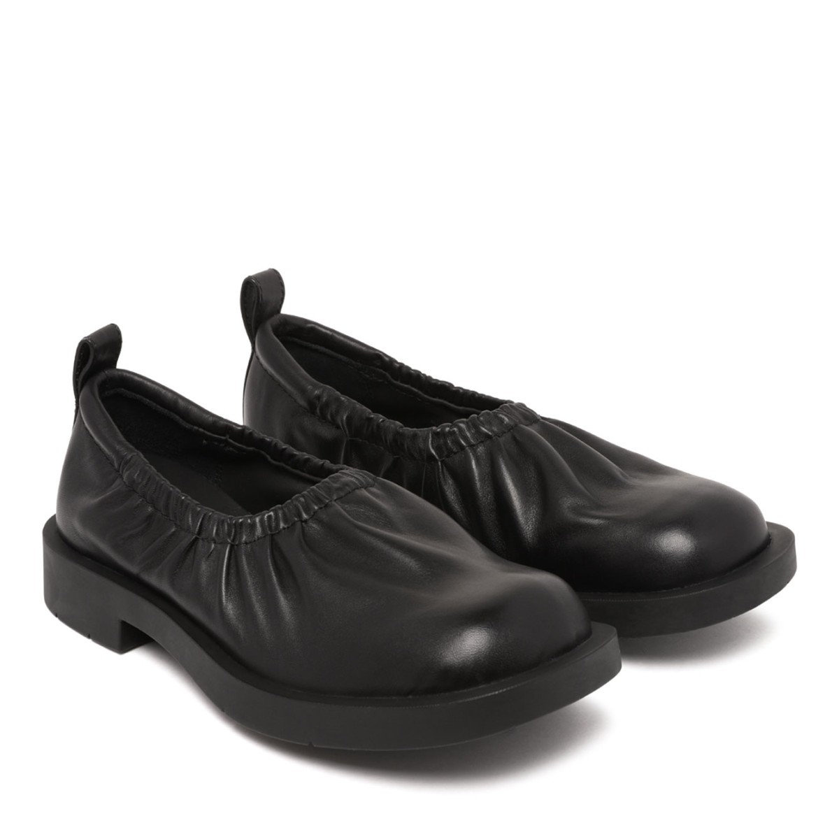 Black Leather 1978 Loafers