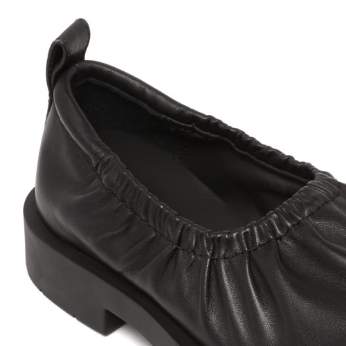 Black Leather 1978 Loafers