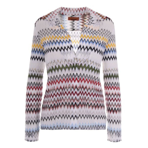 Multicolour Zigzag Blouse