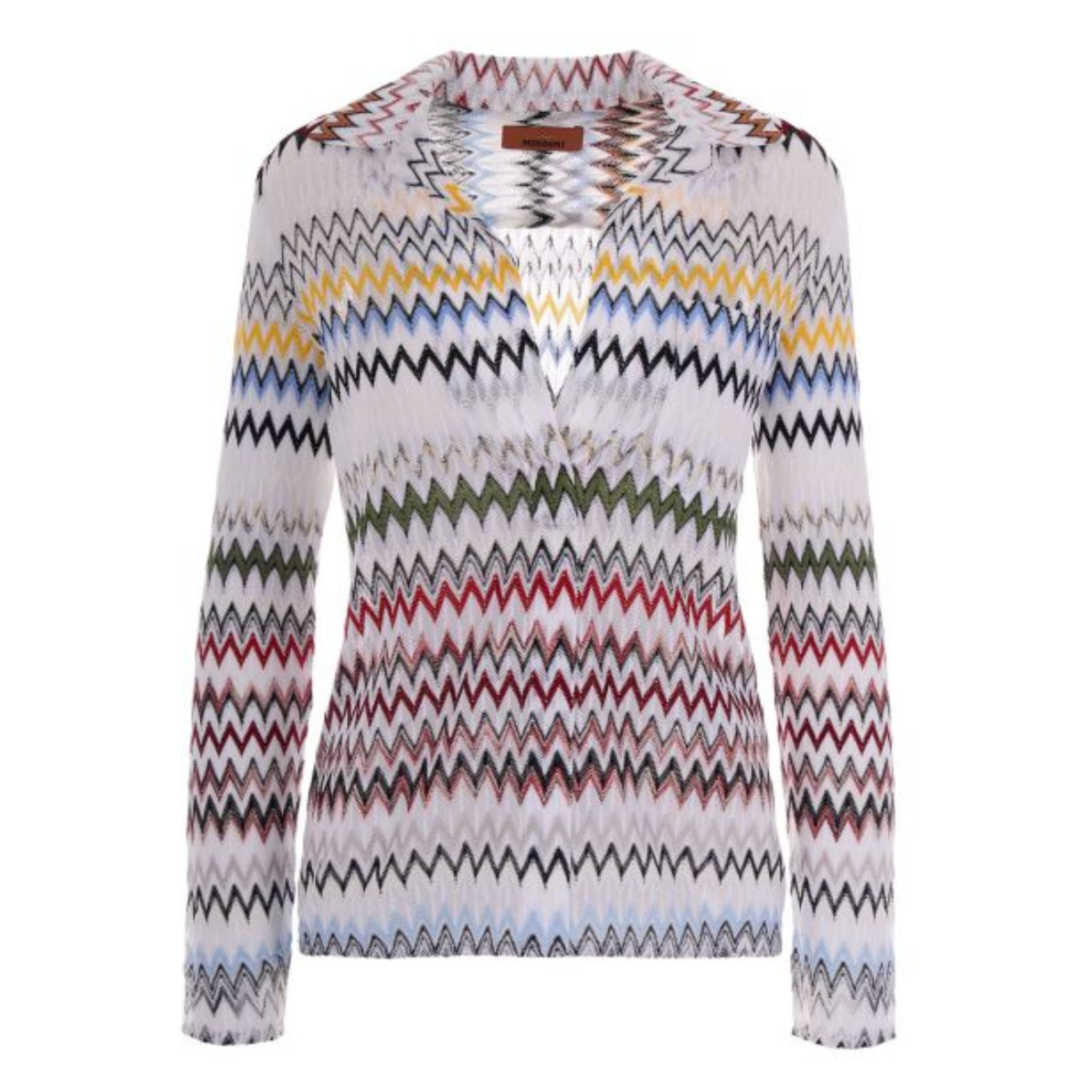 Multicolour Zigzag Blouse