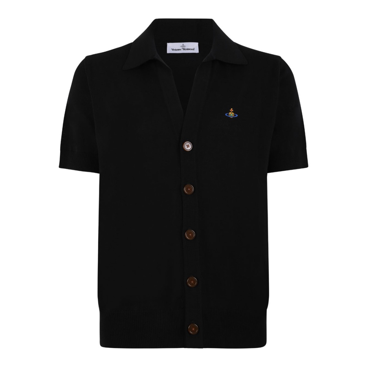 Black V-Neck Cardigan