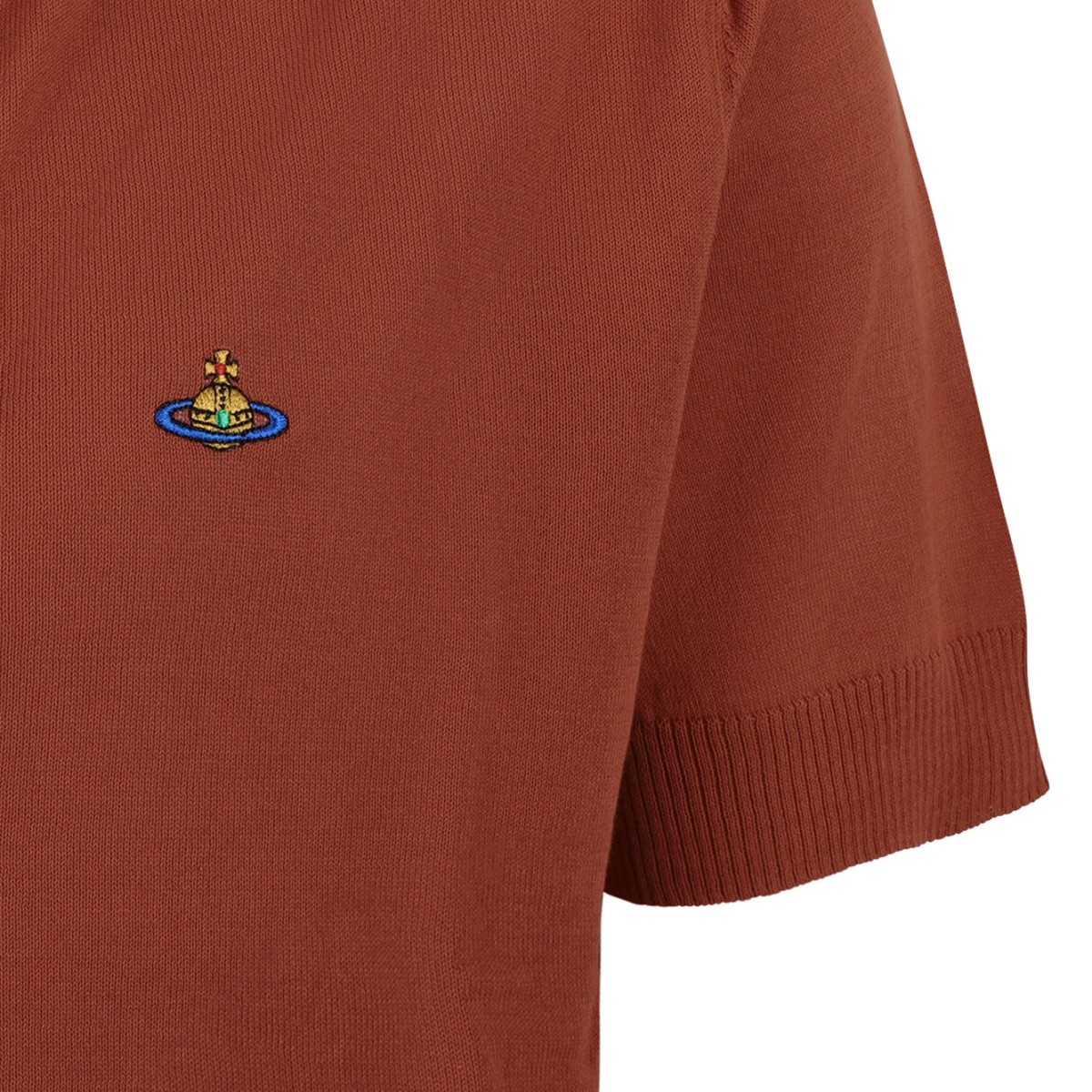 Dark Red V-Neck Cardigan