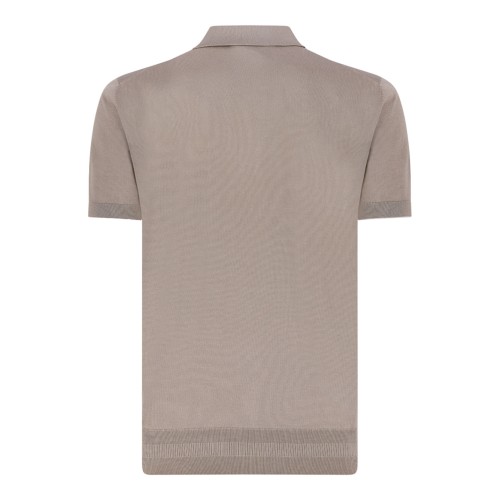 Dark Beige Polo Shirt