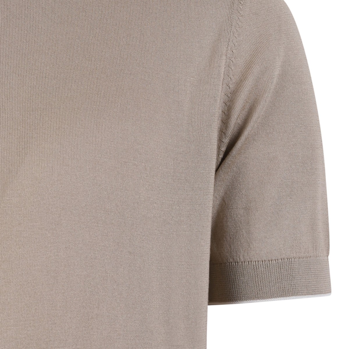 Dark Beige Polo Shirt