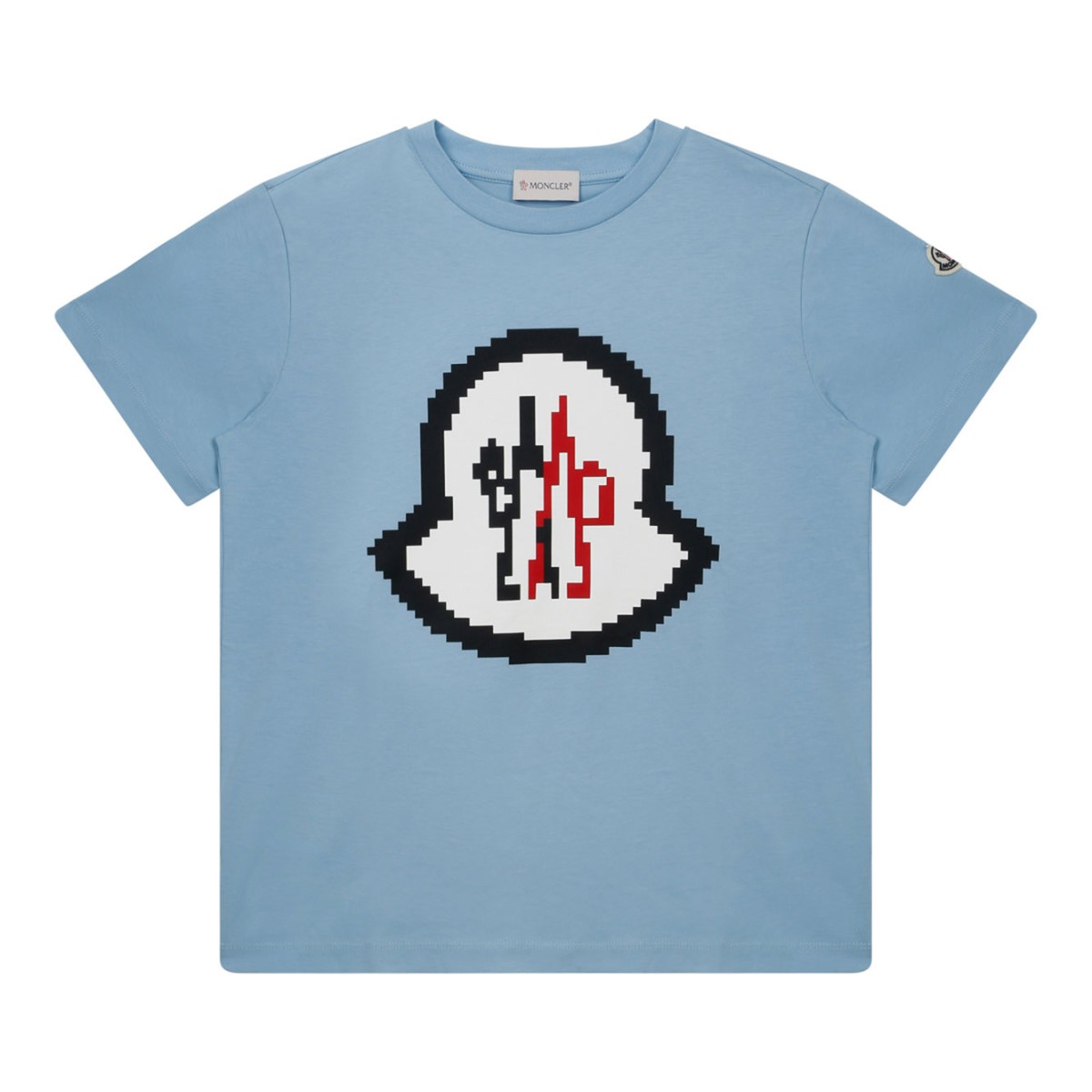 Blue Basketball Print T-Shirt