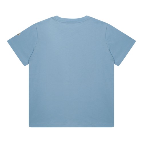 Blue Basketball Print T-Shirt