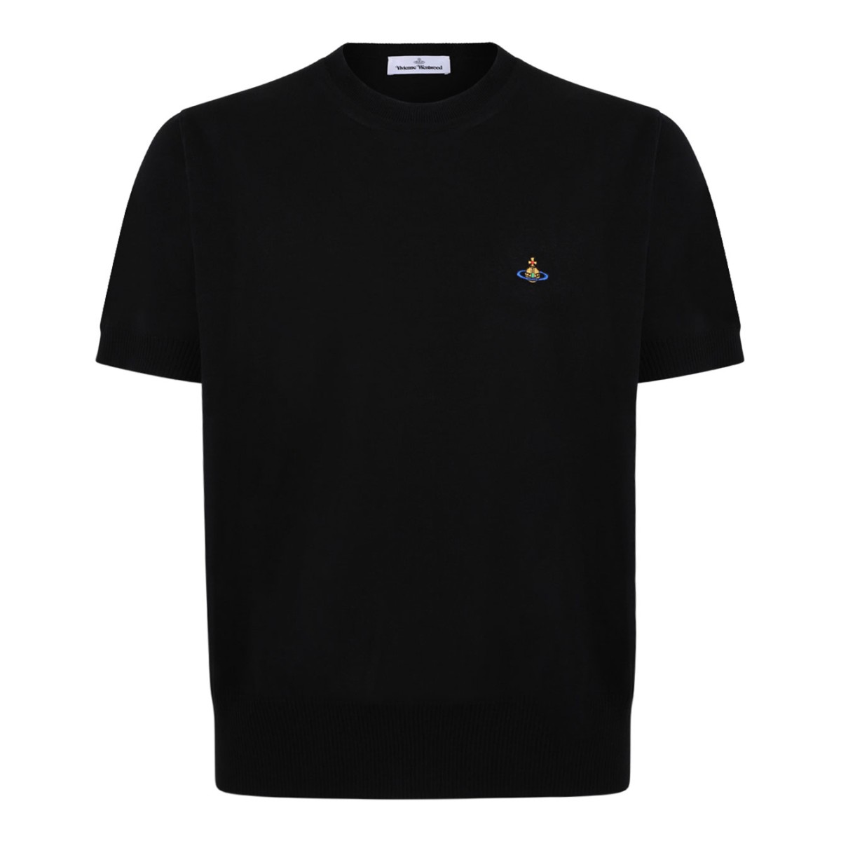 Black Cotton Alex T-Shirt