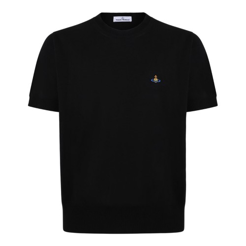Black Cotton Alex T-Shirt