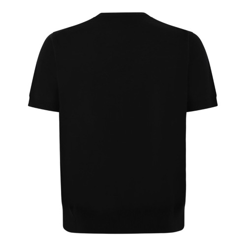 Black Cotton Alex T-Shirt