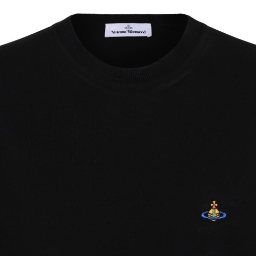 Black Cotton Alex T-Shirt