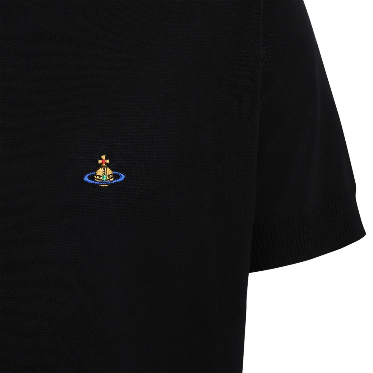 Black Cotton Alex T-Shirt