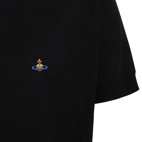 Black Cotton Alex T-Shirt