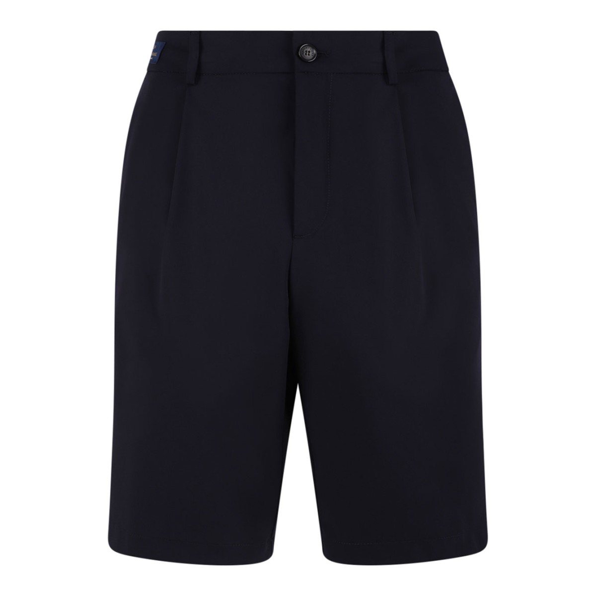 Navy Blue Bermuda Shorts