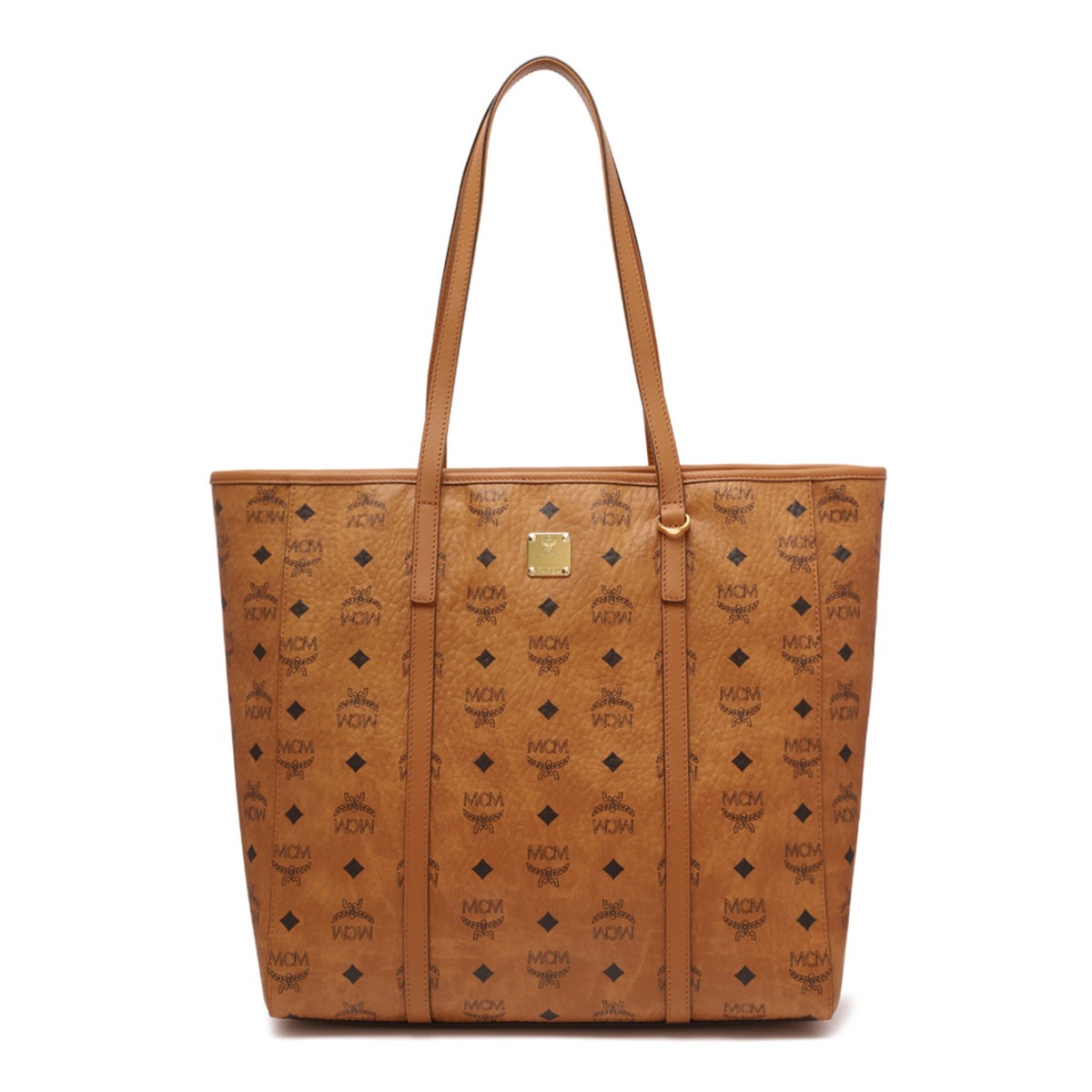 Cognac Toni Large Shopping Bag