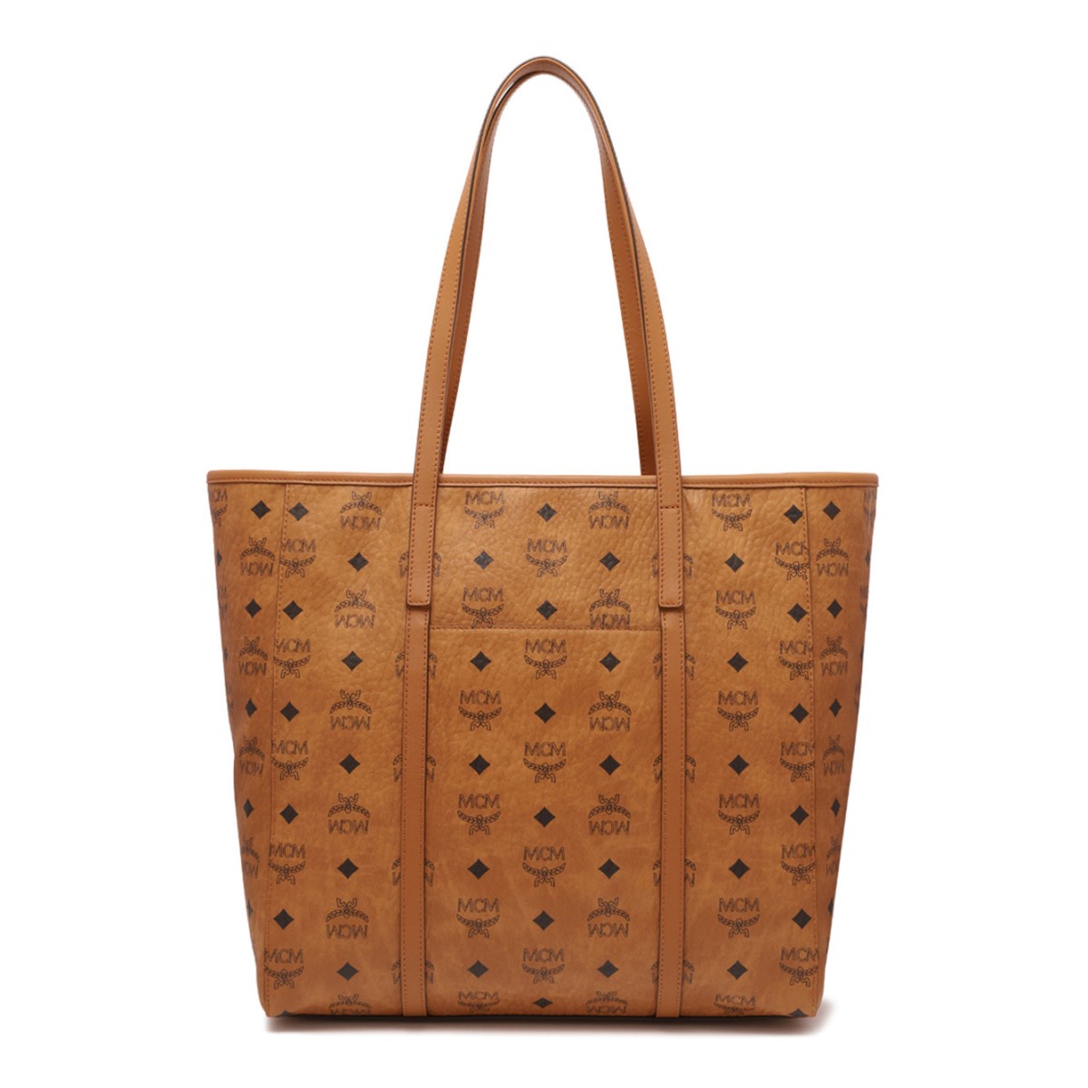 Cognac Toni Large Shopping Bag
