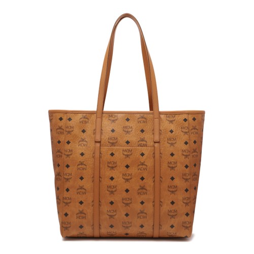 Cognac Toni Large Shopping Bag