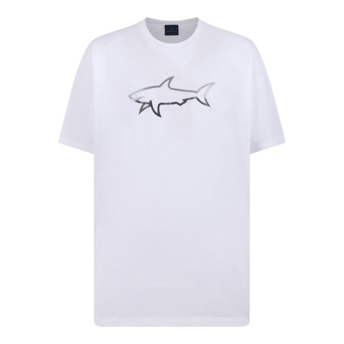 White Graphic Print T-Shirt
