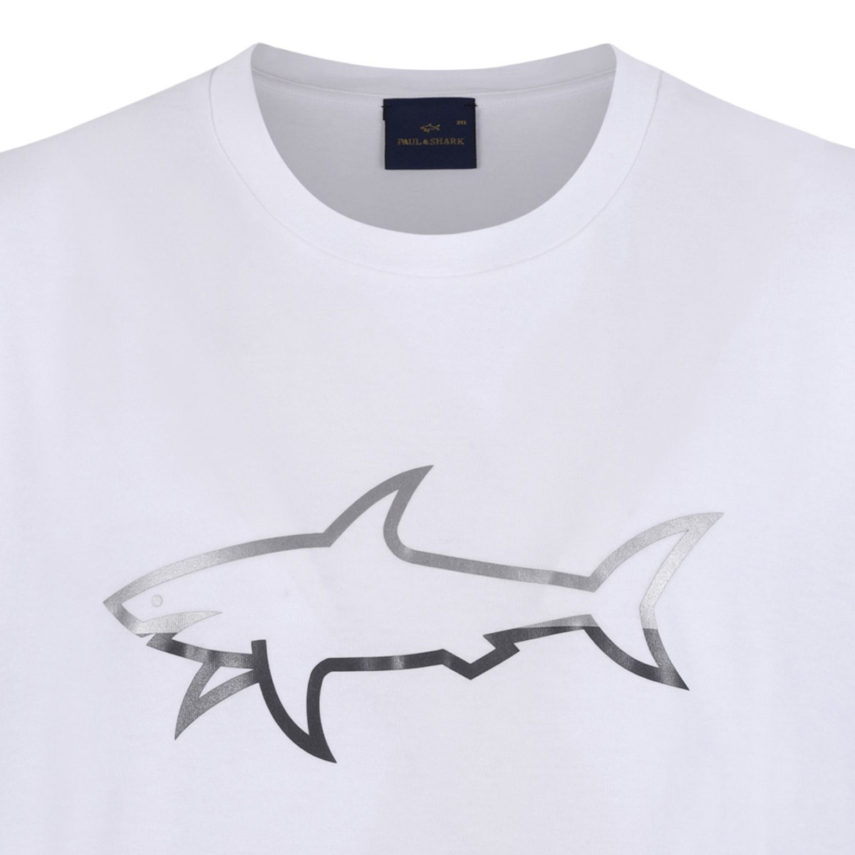 White Graphic Print T-Shirt