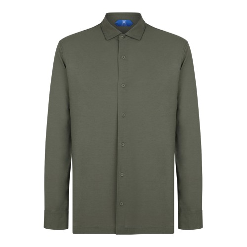 Olive Green Jersey Shirt