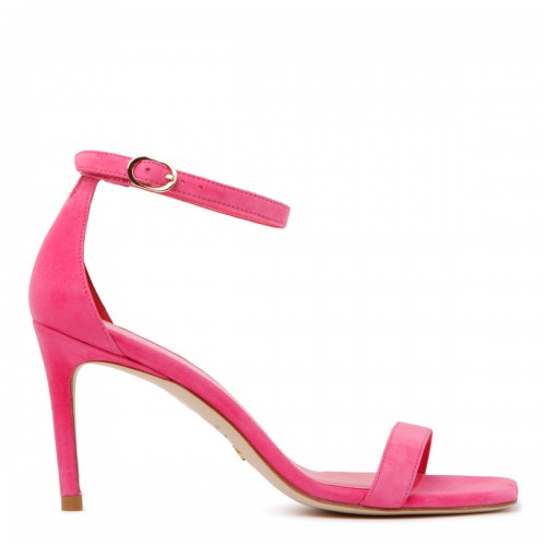 Hot Pink Calf Leather Sandals