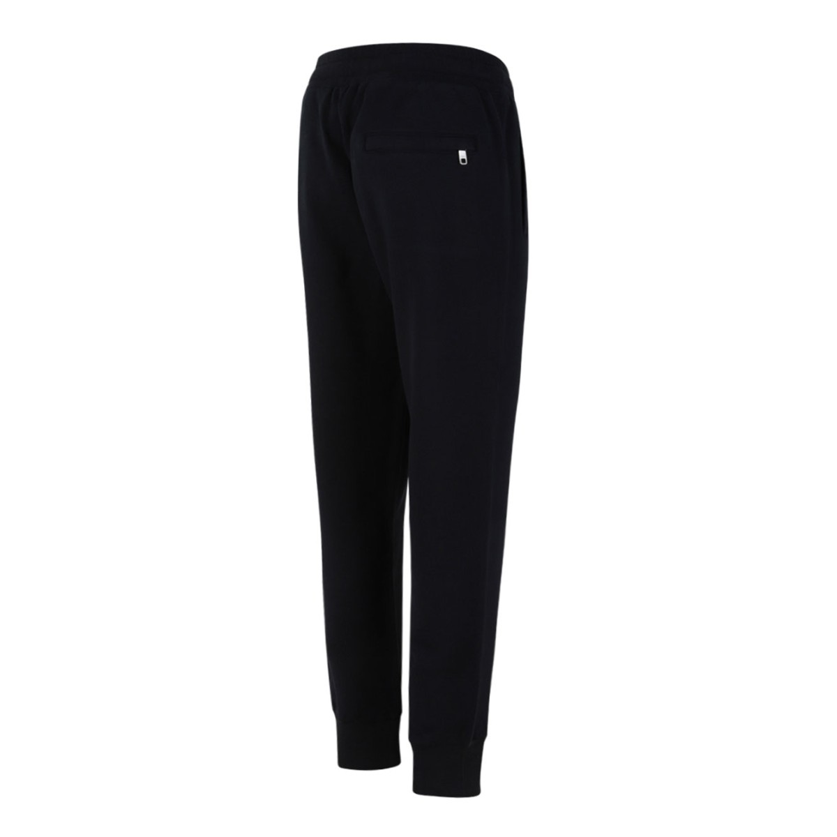 Dark Blue Emblem Drawstring Track Pants