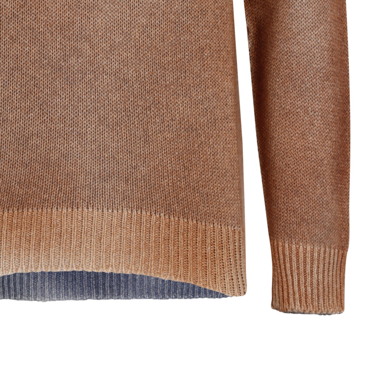 Brown V-Neck Sweater