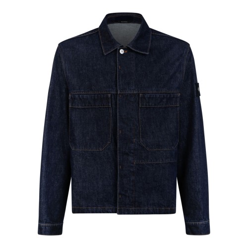 Indigo Denim-Rinsed Jacket