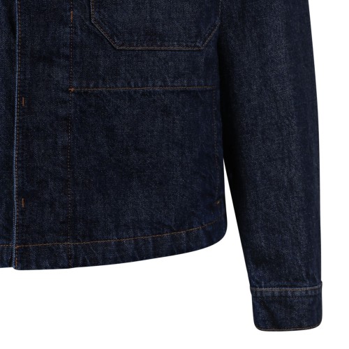 Indigo Denim-Rinsed Jacket