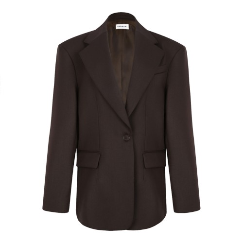 Brown Oversized Blazer
