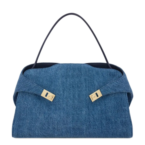 Denim Hug Soft Shoulder Bag