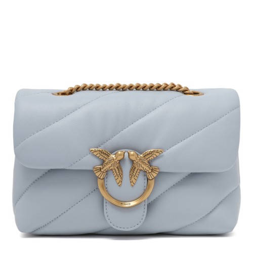 Cream Quilted Love Bag