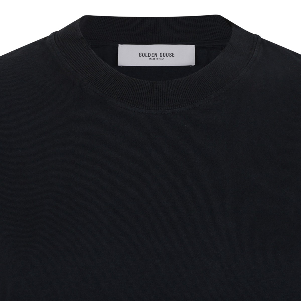 Dark Grey Embellished Neck T-Shirt