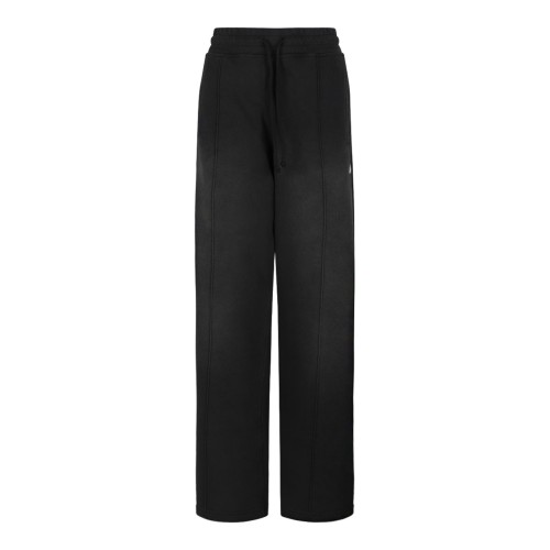 Black Wide-Leg Jogging Pants