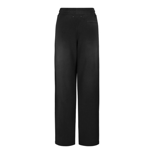 Black Wide-Leg Jogging Pants