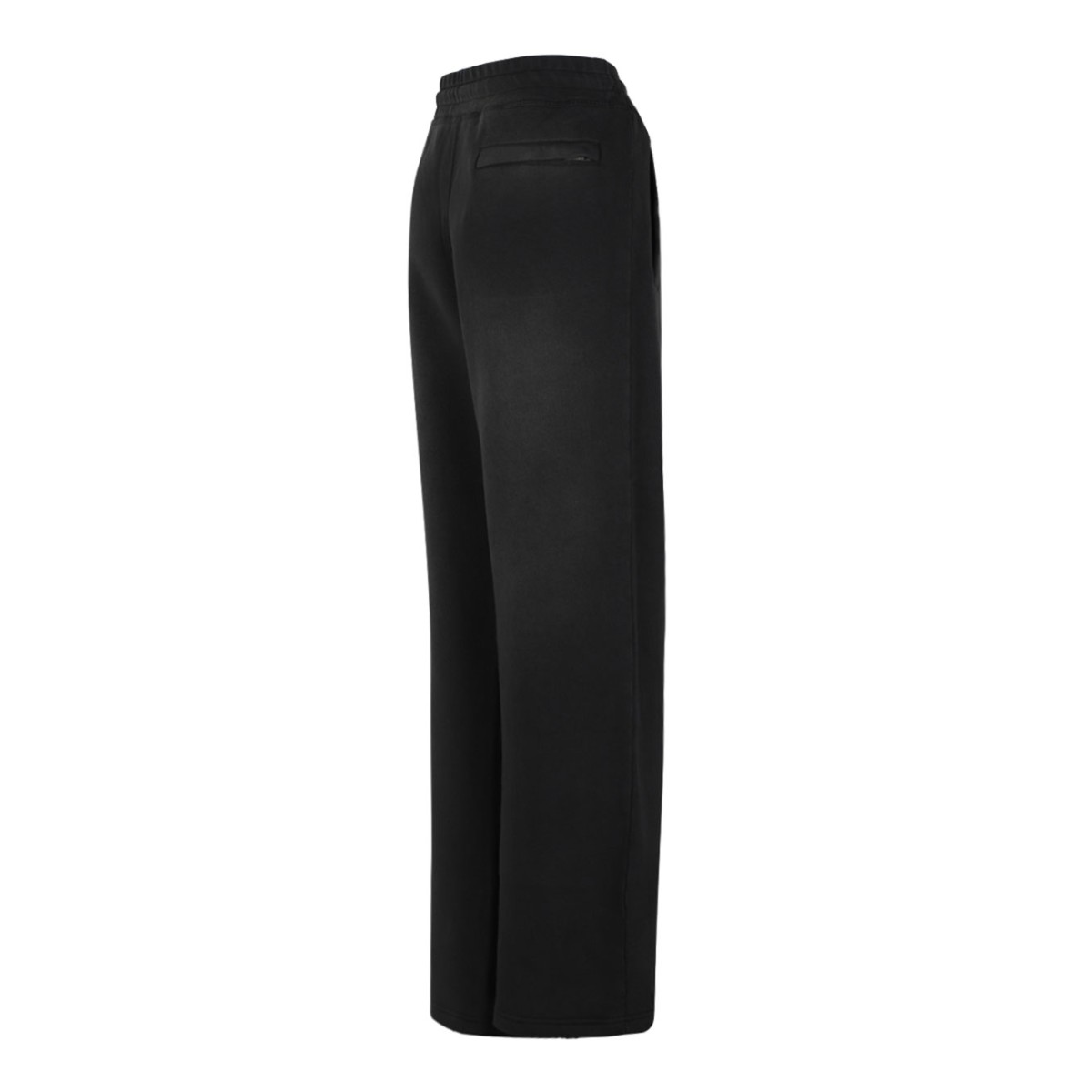Black Wide-Leg Jogging Pants